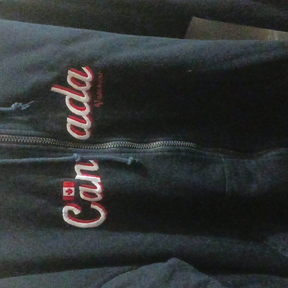 Northern lifestyles Black Hoodie. Canada.